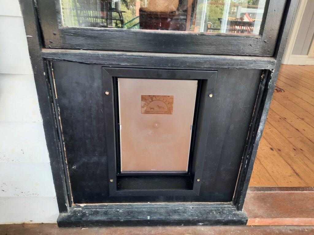 Pet Door Installation The Handyman Can Bendigo Property Maintenance