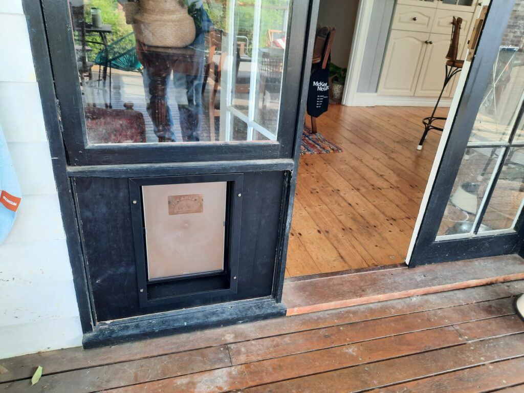 Pet Door Installation The Handyman Can Bendigo Property Maintenance